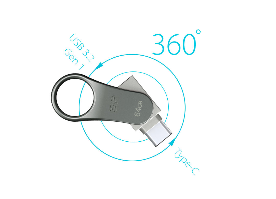 シリコンパワー USBメモリ 16GB 嬉しい USB2.0 防水 防塵 耐衝撃